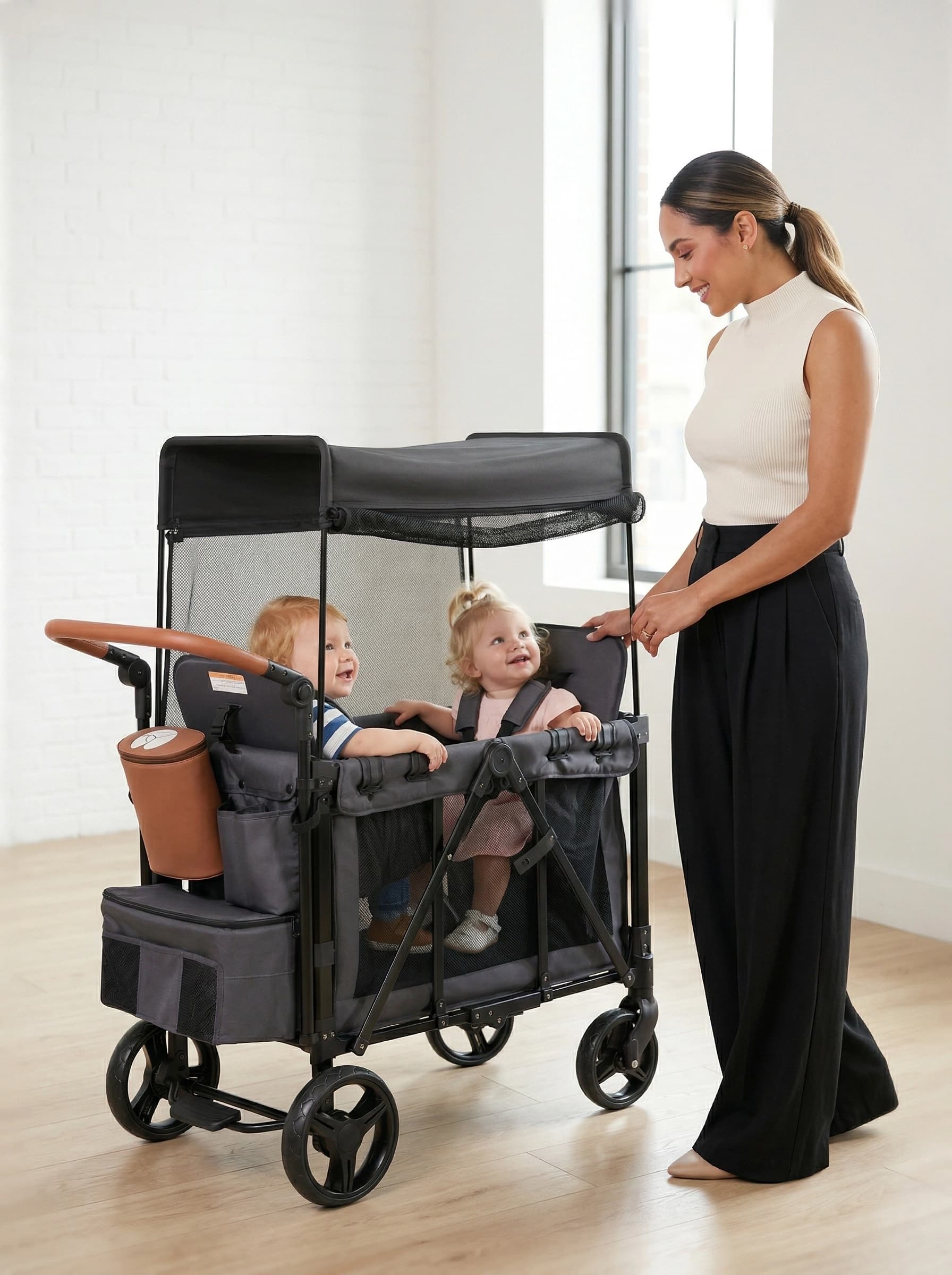 Park moments with siblings