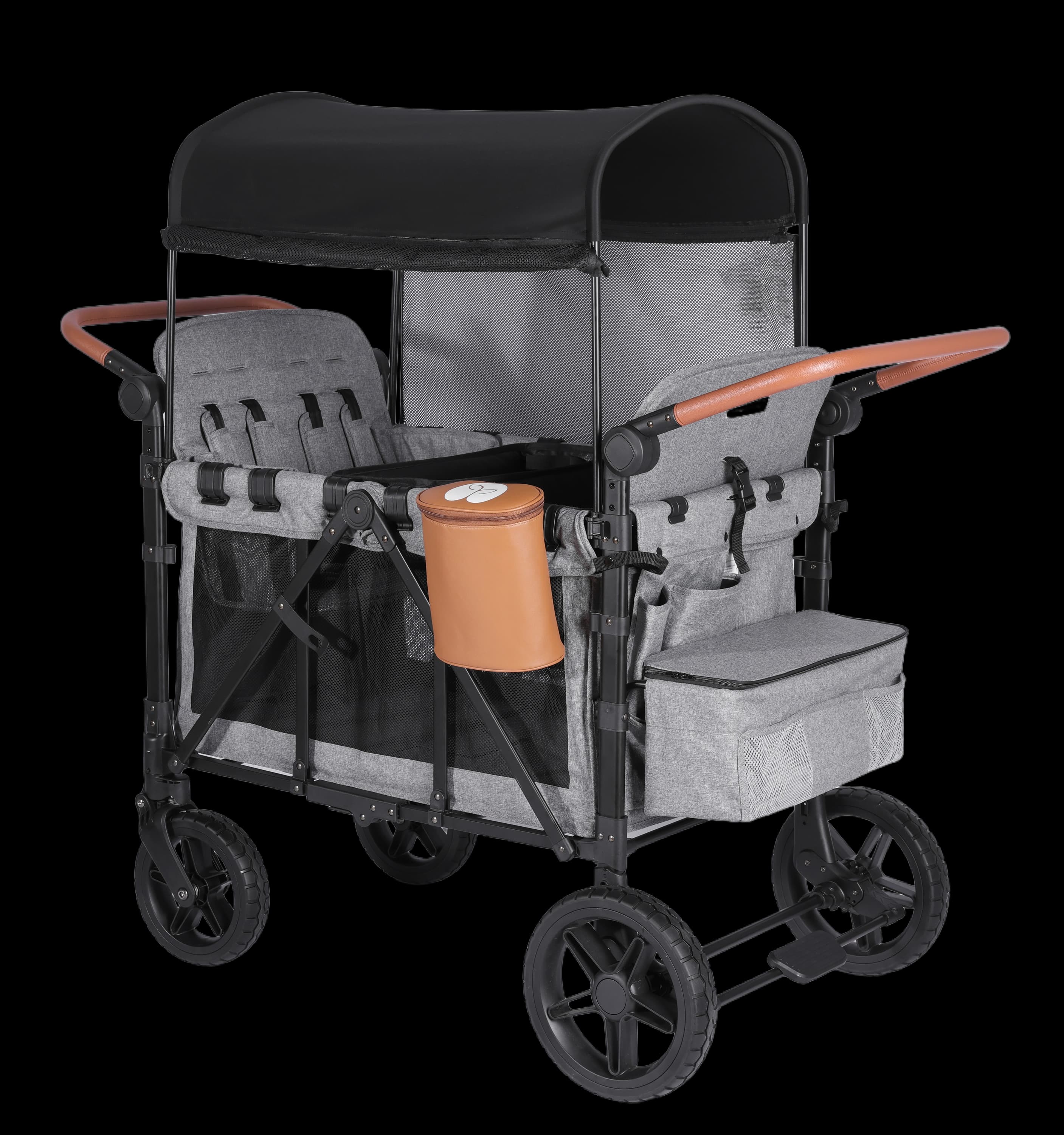 Foldable Wagon Stroller for 4 Kids